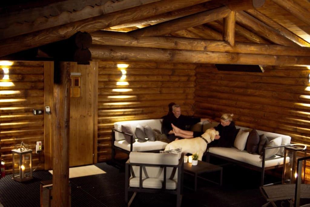Chalet S - 5 Sterne Luxus Ferienhaus Direkt Am Eibsee Und Zugspitze Grainau Exterior photo