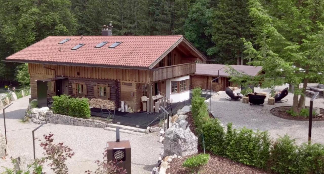 Chalet S - 5 Sterne Luxus Ferienhaus Direkt Am Eibsee Und Zugspitze Grainau Exterior photo
